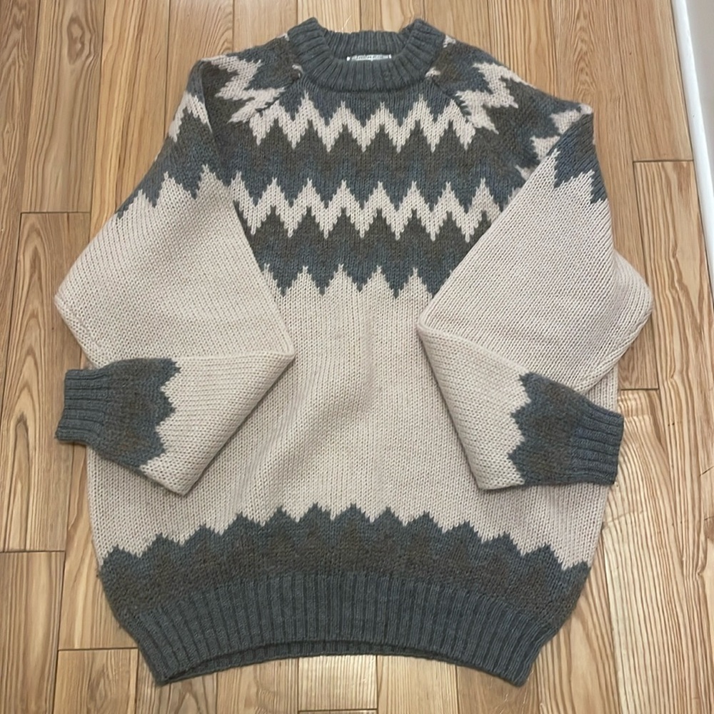 Genuine 100% Virgin Wool Winter Sweater